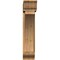 Ekena Millwork Thorton Traditional Rough Sawn Bracket w/ Offset Brace, Western Red Cedar, 8"W x 30"D x 38"H BKT0806X30X38THR01RWR - alternate 4